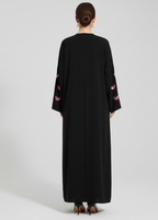 عباية سادة | فراشات زهرية