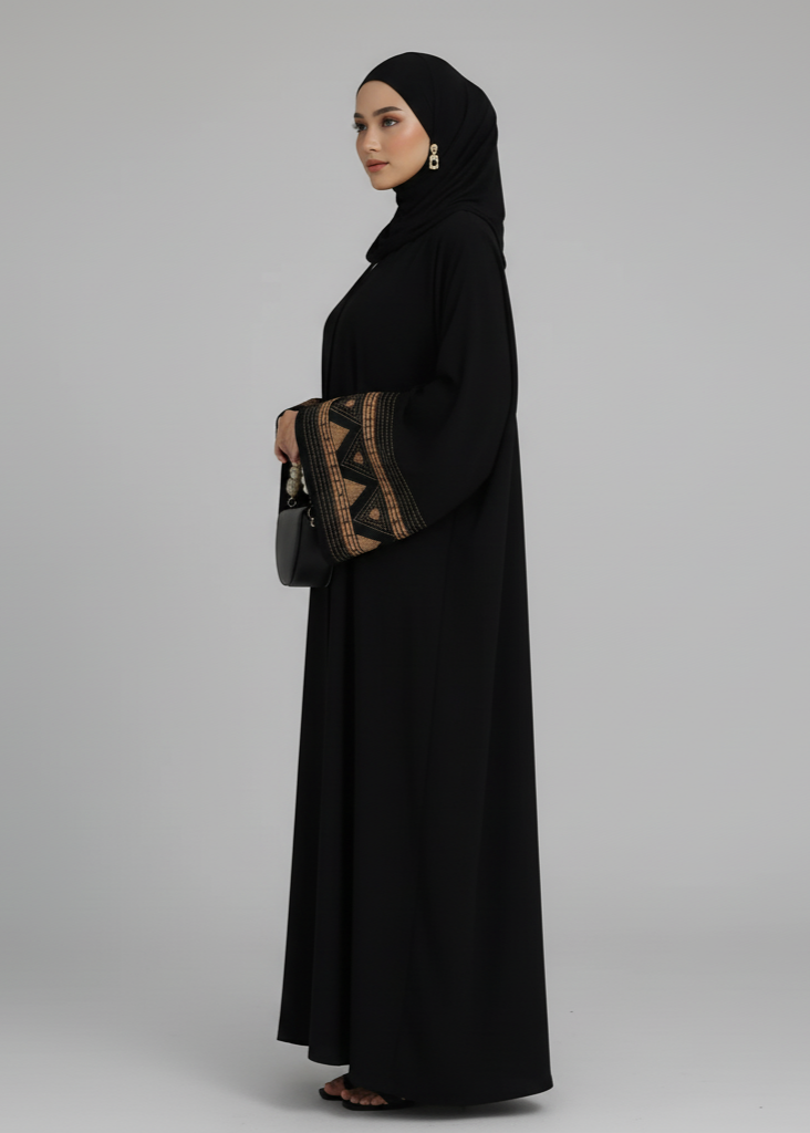 عباية سادة | أسود عربي