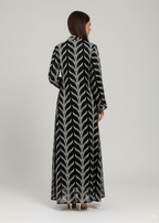 نقشات أوراق | أسود