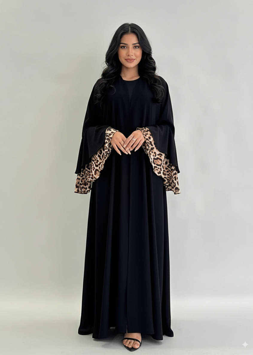 عباية مغلقة | نقشة فهد