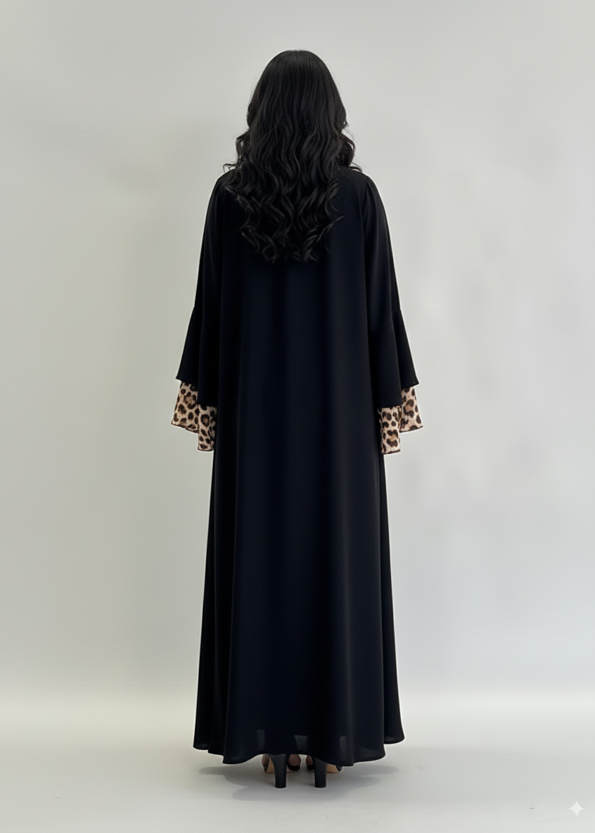 عباية مغلقة | نقشة فهد