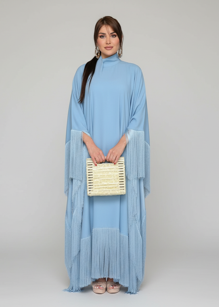 عباية مغلقة | مغربي أزرق