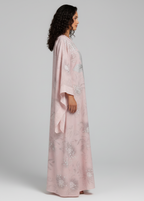 عباية ملوّنة | زنبق زهري