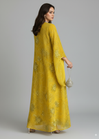 عباية ملوّنة | زنبق أصفر