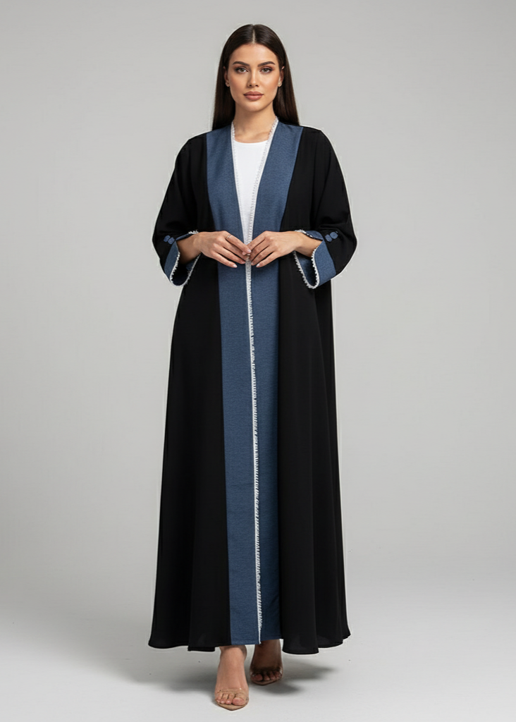 عباية ملوّنة | خط أزرق