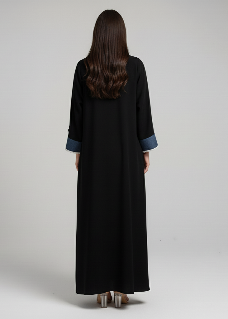 عباية ملوّنة | خط أزرق