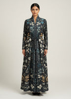 عباية ملوّنة | أزرق غامق