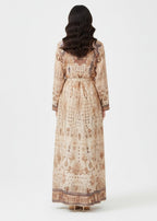 عباية ملوّنة | وردي غامق