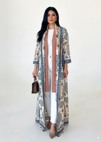 عباية ملوّنة | أزرق فاتح