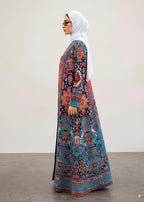 عباية ملوّنة | أزرق بحيري