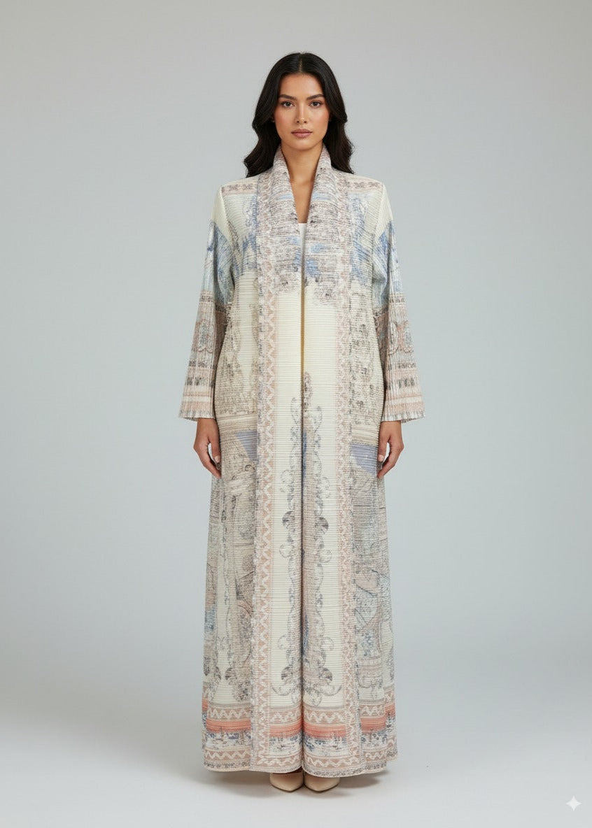 عباية ملوّنة | بيج