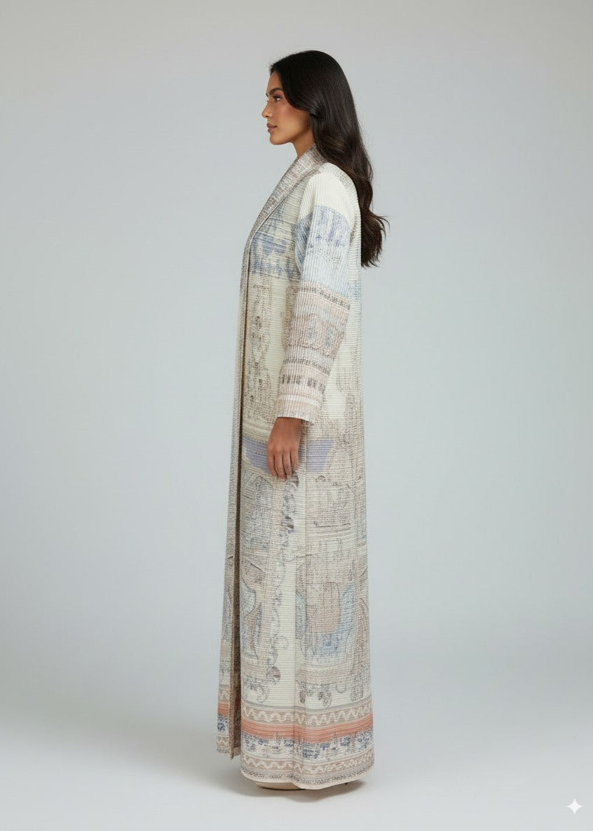 عباية ملوّنة | بيج