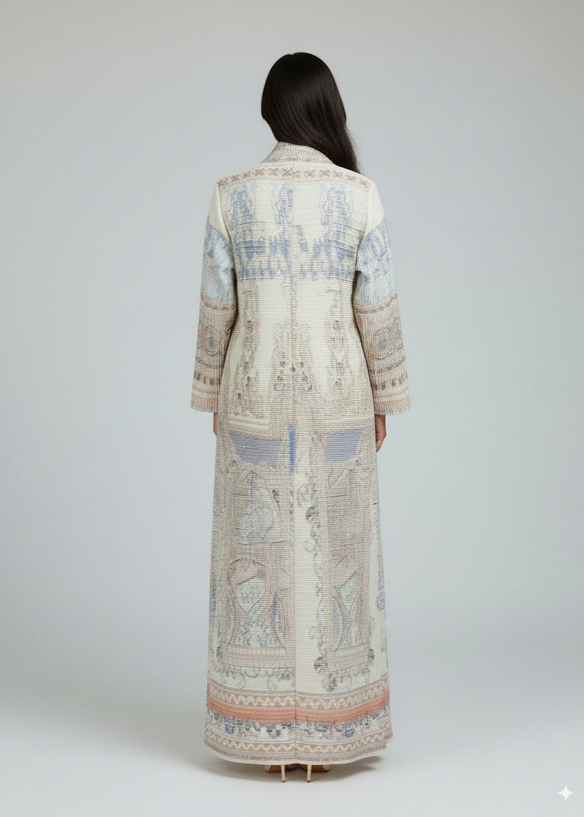 عباية ملوّنة | بيج