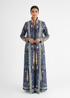 عباية ملوّنة | أزرق كحلي