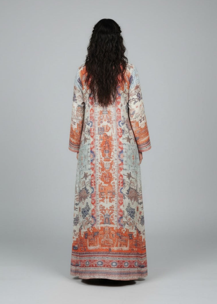 عباية ملوّنة | أحمر