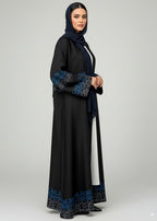 عباية ملوّنة | أسود مُصمَّم