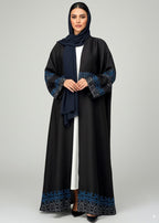 عباية ملوّنة | أسود مُصمَّم