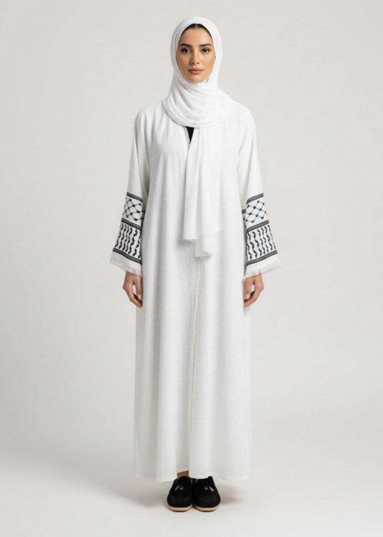 تصميم الكوفية | أبيض