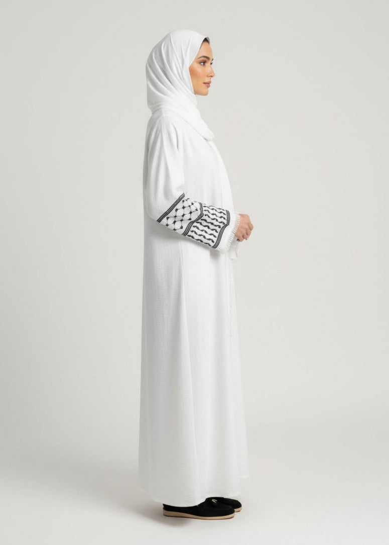 تصميم الكوفية | أبيض