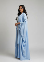 عباية سادة | أزرق سماوي