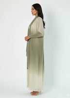 عباية سادة | زيتوني باهت