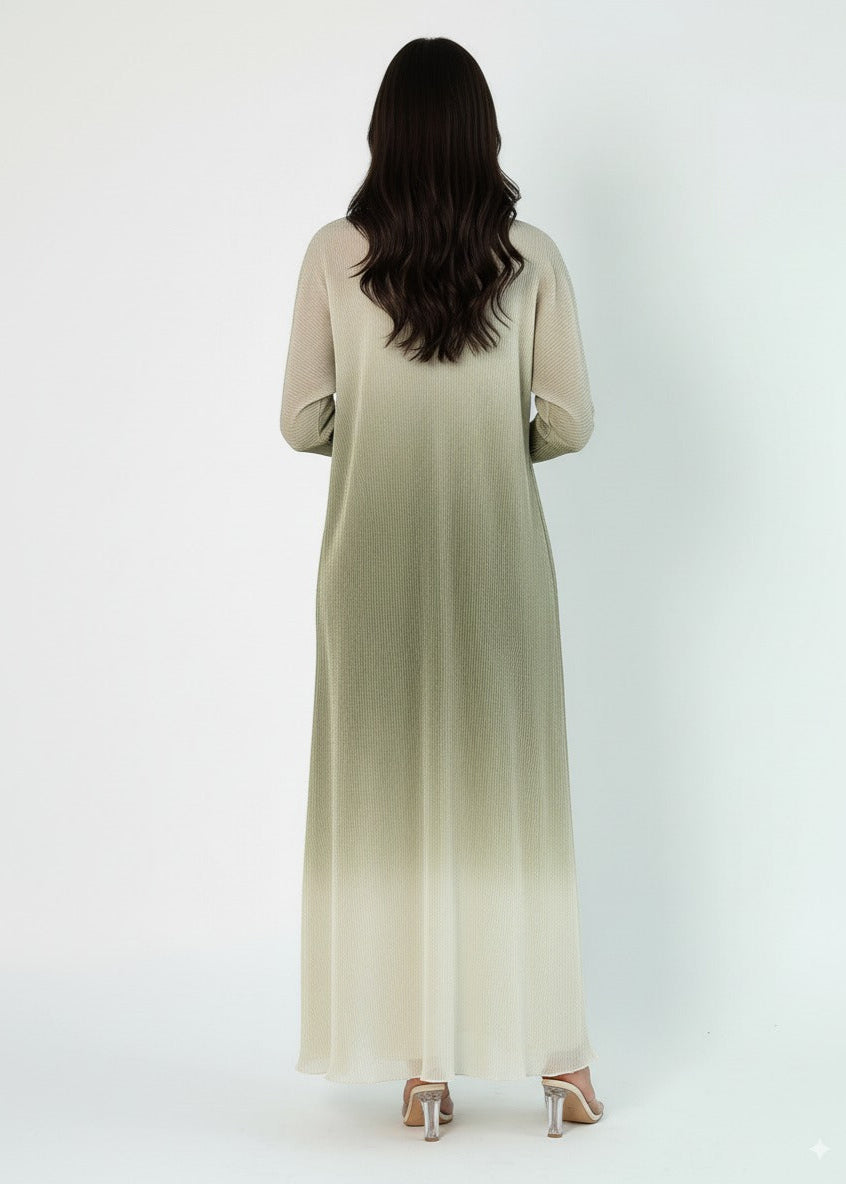 عباية سادة | زيتوني باهت