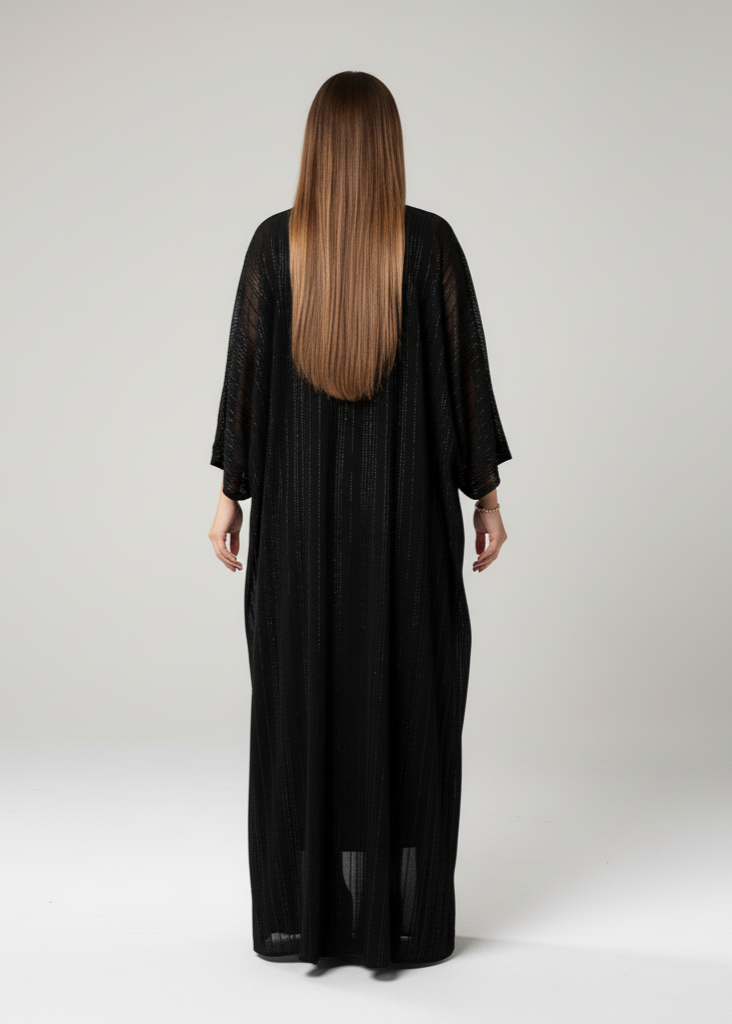 عباية مغلقة | دبي أسود