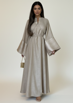 عباية مغلقة | فلسطيني رمادي