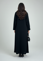 عباية مغلقة | عصري أسود