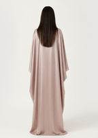 عباية مغلقة | زهري لامع