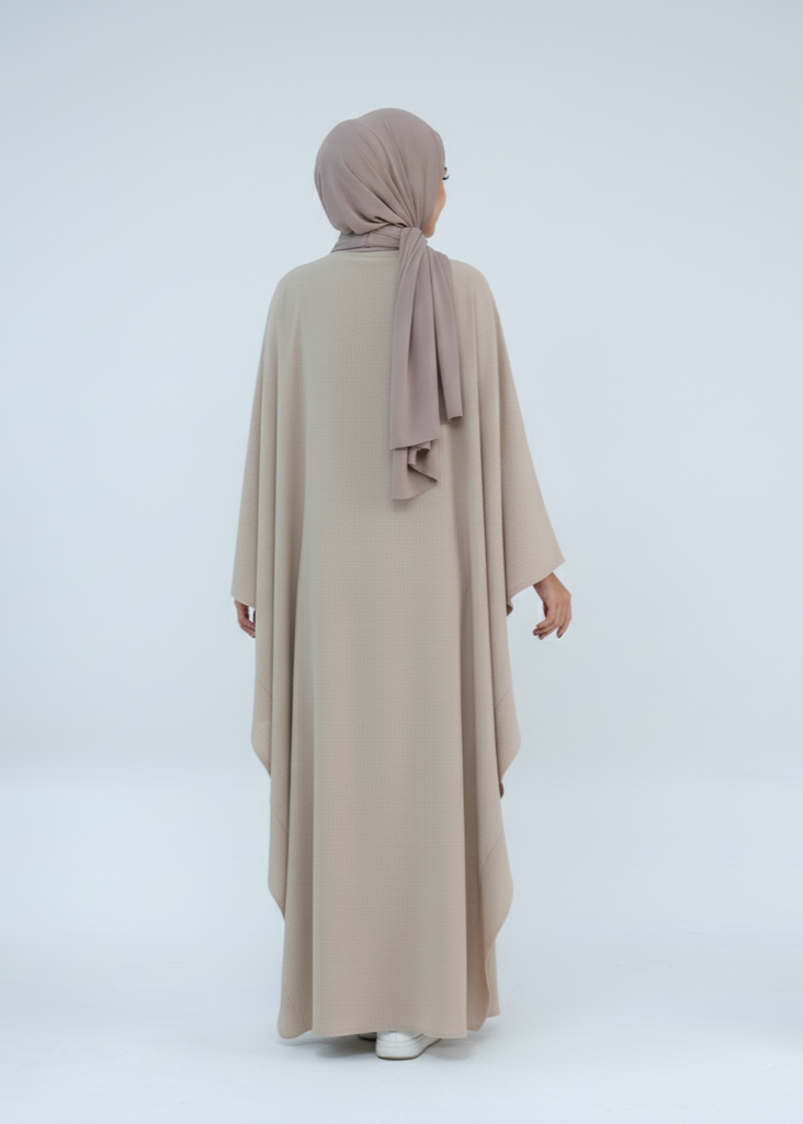 عباية مغلقة | فراشة بيج