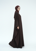 عباية مغلقة | فراشة قهوي