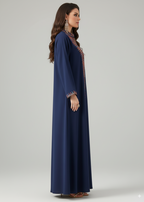 عباية مغلقة | دشداشة كحلي