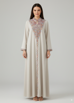 عباية مغلقة | دشداشة مشمشي