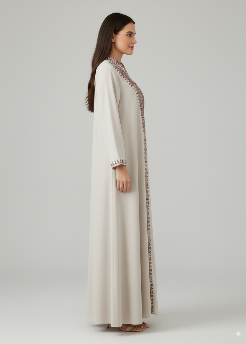 عباية مغلقة | دشداشة مشمشي