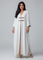 عباية مغلقة | إبزيم أبيض