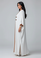 عباية مغلقة | إبزيم أبيض