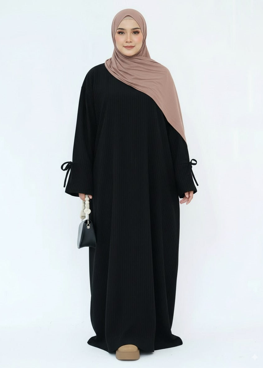 عباية مغلقة | كوردروي أسود