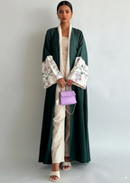 عباية سادة | أخضر غامق