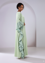 عباية مغلقة | مكشكش أخضر