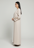 عباية سادة | بيج فاتح