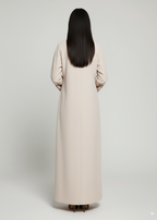 عباية سادة | بيج فاتح