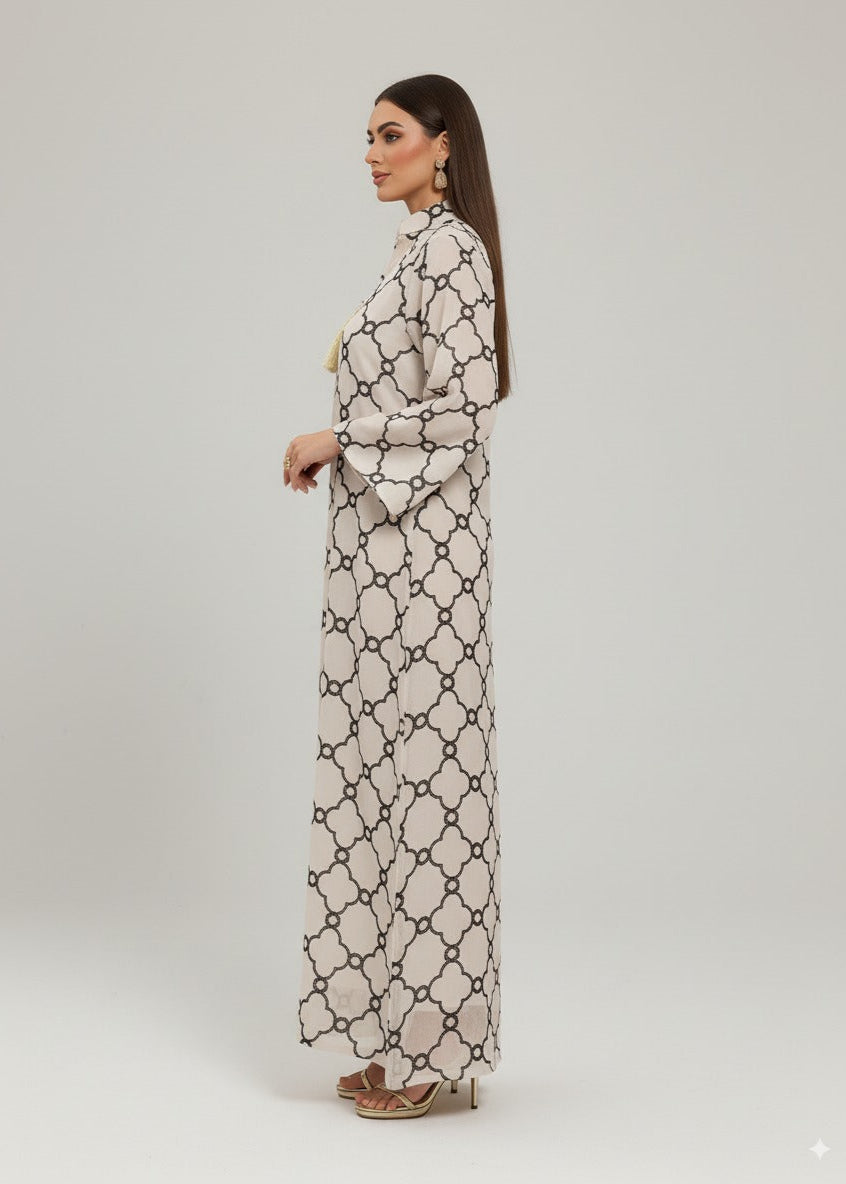 عباية مغلقة | مشمشي