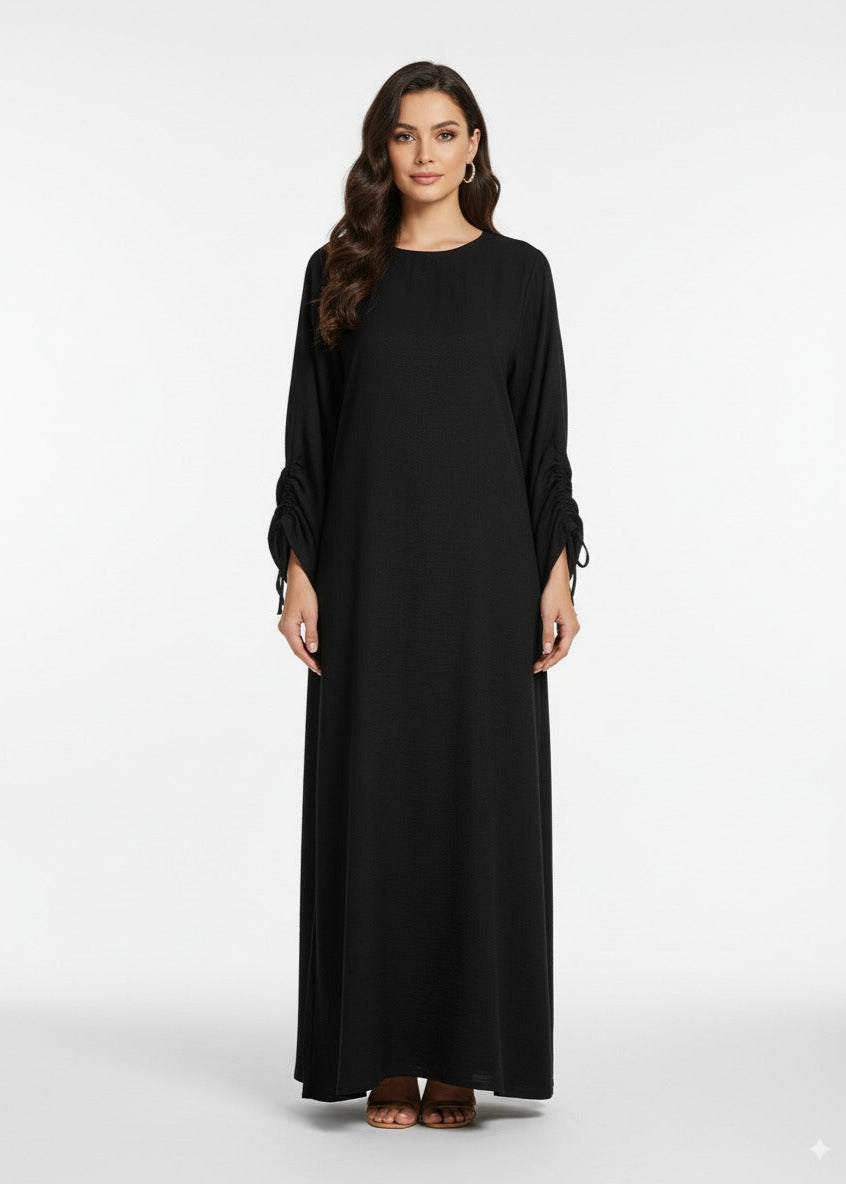 عباية مغلقة | صيفي أسود