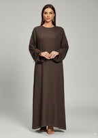 عباية مغلقة | صيفي قهوي