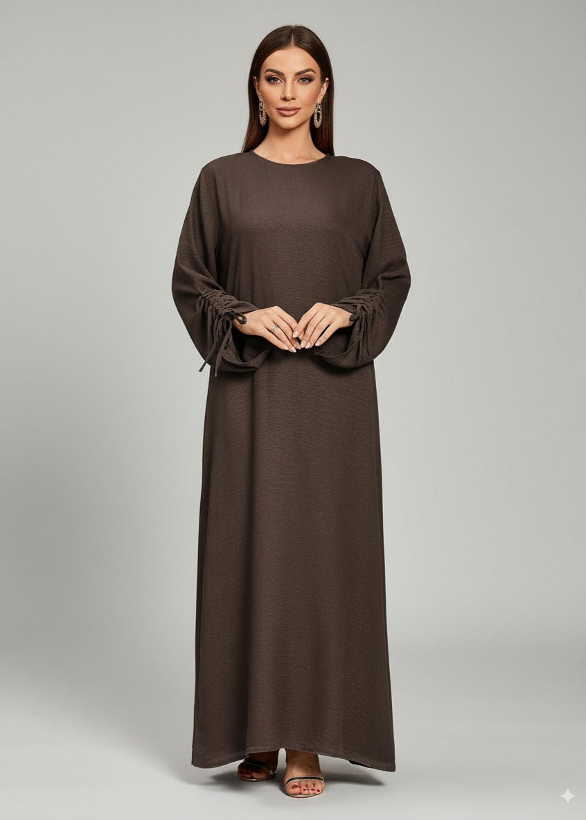عباية مغلقة | صيفي قهوي