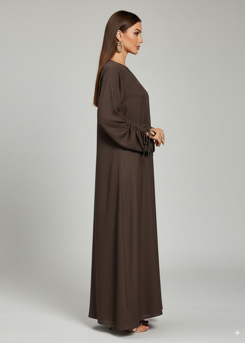 عباية مغلقة | صيفي قهوي
