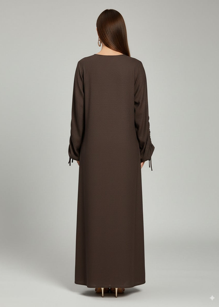 عباية مغلقة | صيفي قهوي