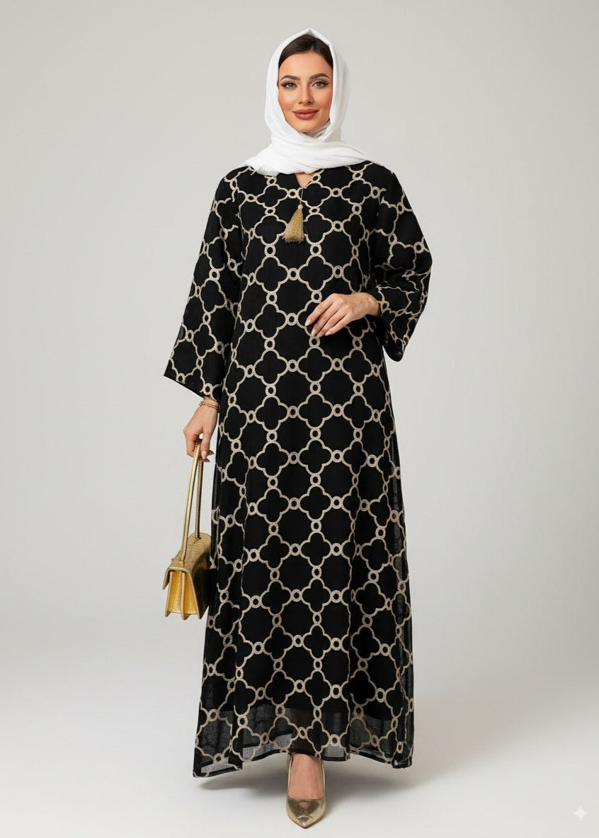 عباية مغلقة | أسود