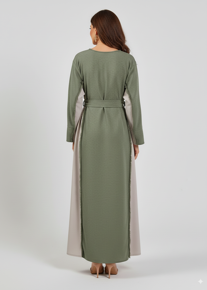 عباية مغلقة | أخضر زيتوني